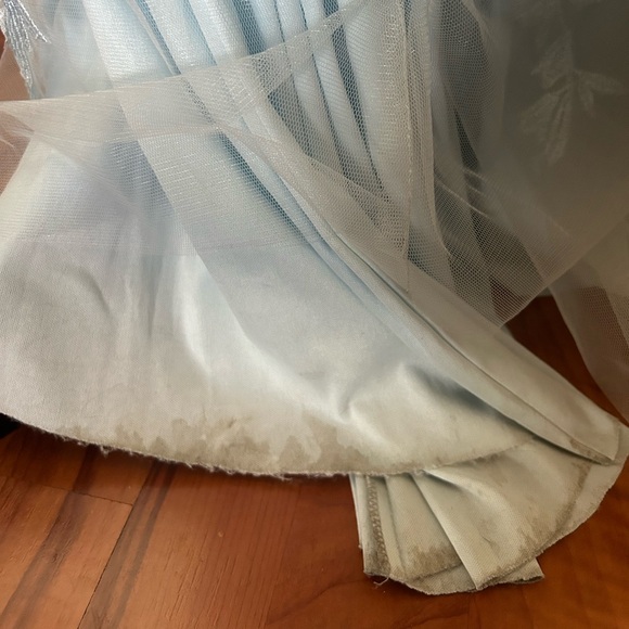 PromGirl Blue Mermaid Prom Dress - Picture 11 of 11